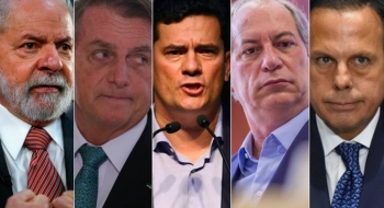 Pesquisa Quaest/Genial: Lula tem 45%; Bolsonaro, 23%; Moro e Ciro, 7%